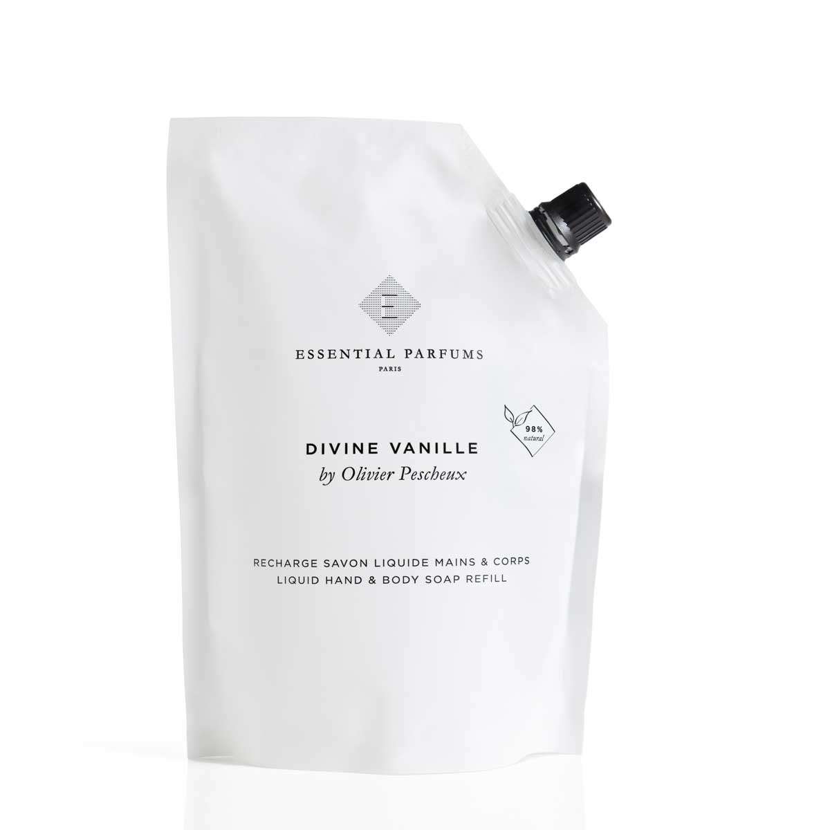 ESSENTIAL PARFUMS - DIVINE VANILLE SAPONE LIQUIDO