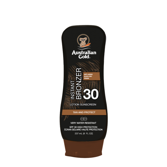 Australian Gold - Kona Coffee SPF 30 Lotion With Bronzer Viso e Corpo 237 ml