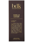 BDK PARFUMS - VANILLE CAVIAR